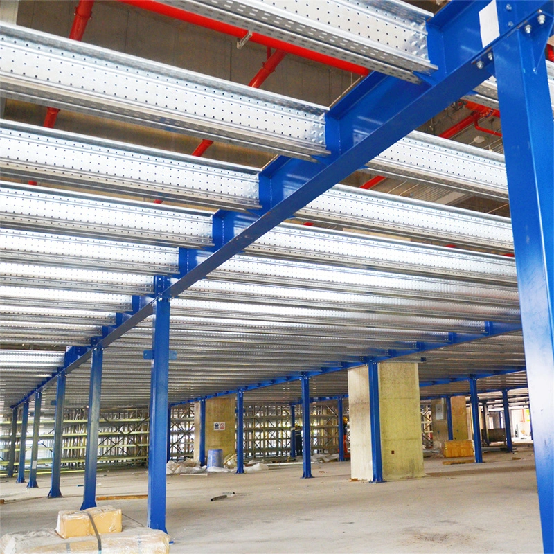 Warehouse Storage Heavy Duty Multi Levels Steel Mezzanine