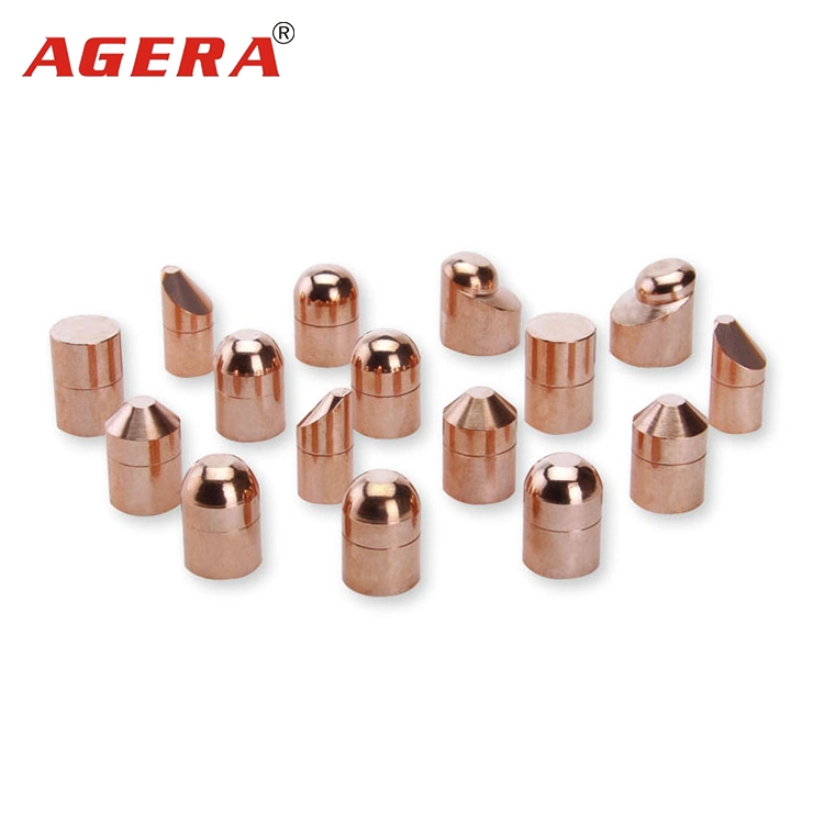 Wholesale/Supplier 13X45mm Spot Electrode 16X23mm Welding Part Cucrzr Spot Welding Electrodes Cap