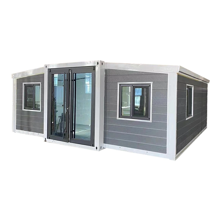 40FT Shipping Folding Small Modular Prefabricated Wooden Houses on Wheels