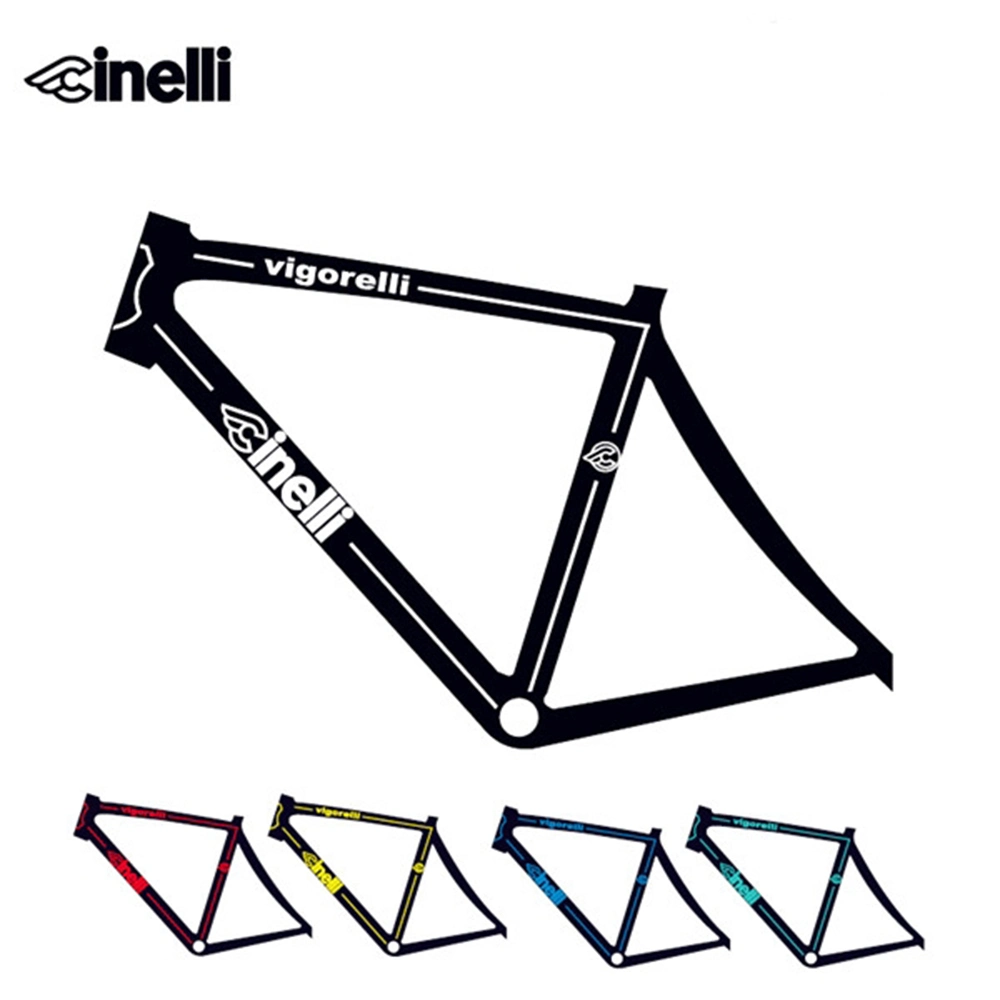 Bicycle Sticker Roof Water slide Logo Vehicle Bike Glass Simulation Decal