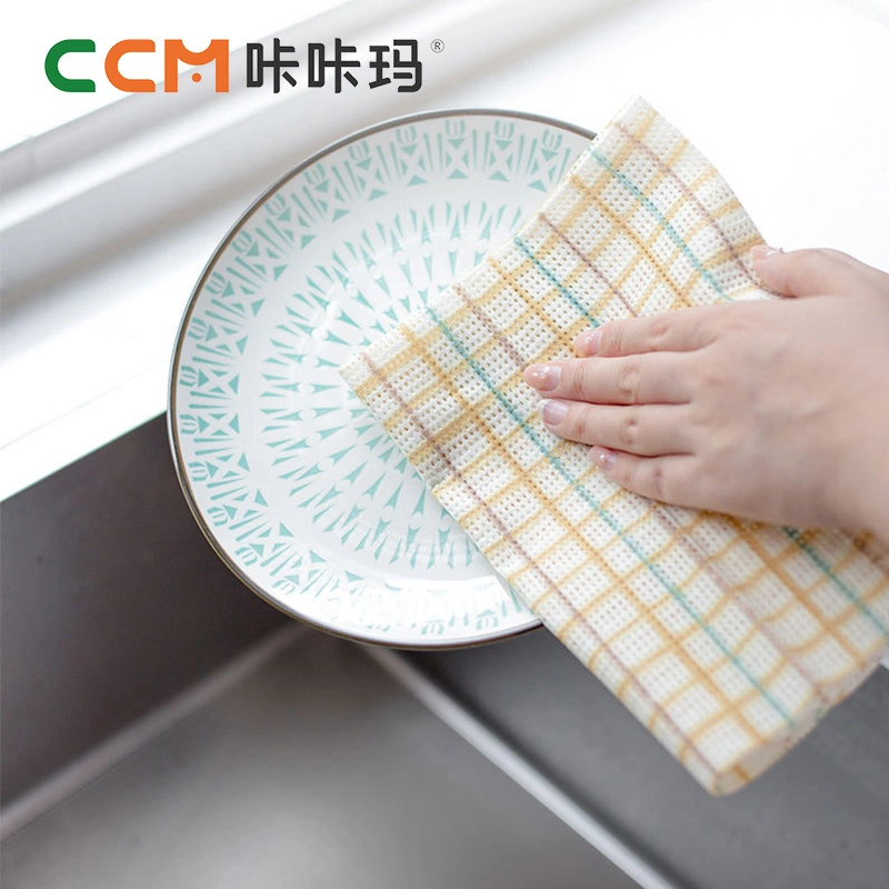 Thickness Absorption Disposable Kitchen Towels Nonwoven Cleaning Cloth Towel Lazy Rags Dry Clean Wipe Roll