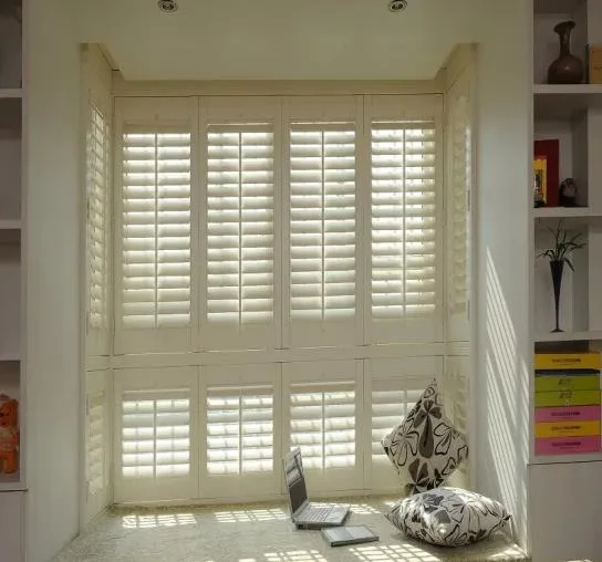 PVC Shutter Plantation Shutter Window Shutter From 20 Years Experience Factory at High Quality and Good Price