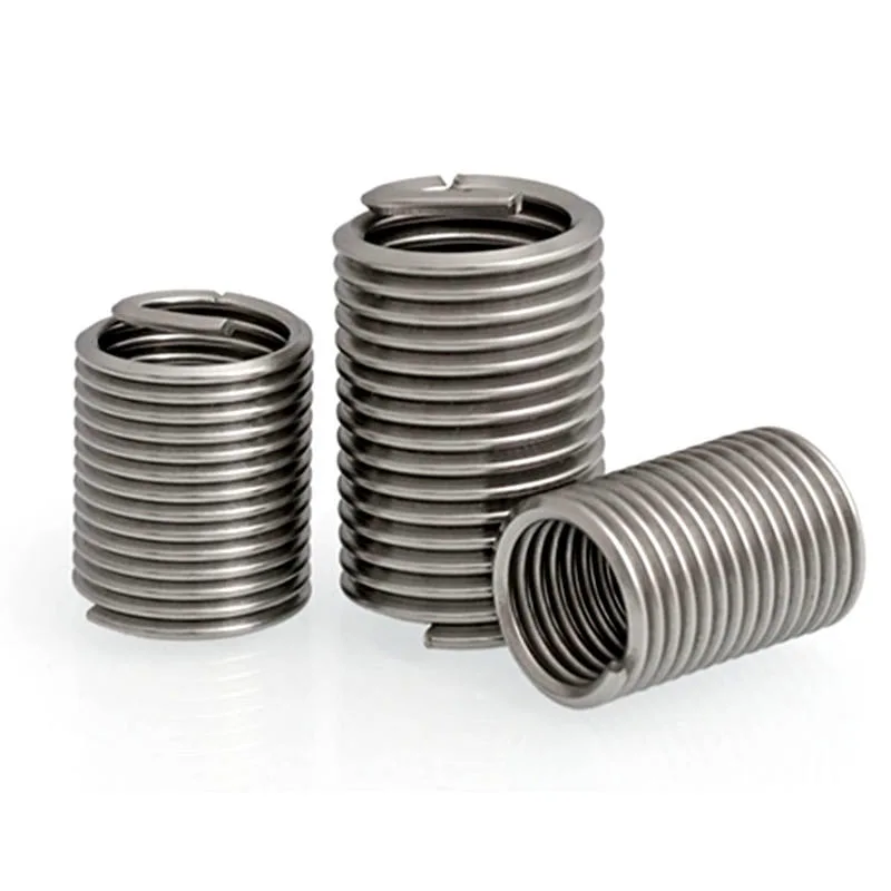 SUS304 321 316 Stainless Steel Wire Thread Insert Manufacturer Comply with DIN8140