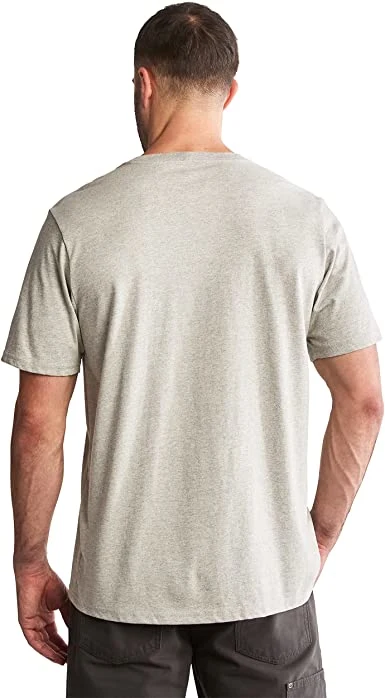 Men's Hiped Fabric Round Neck Short-Sleeved Shirt