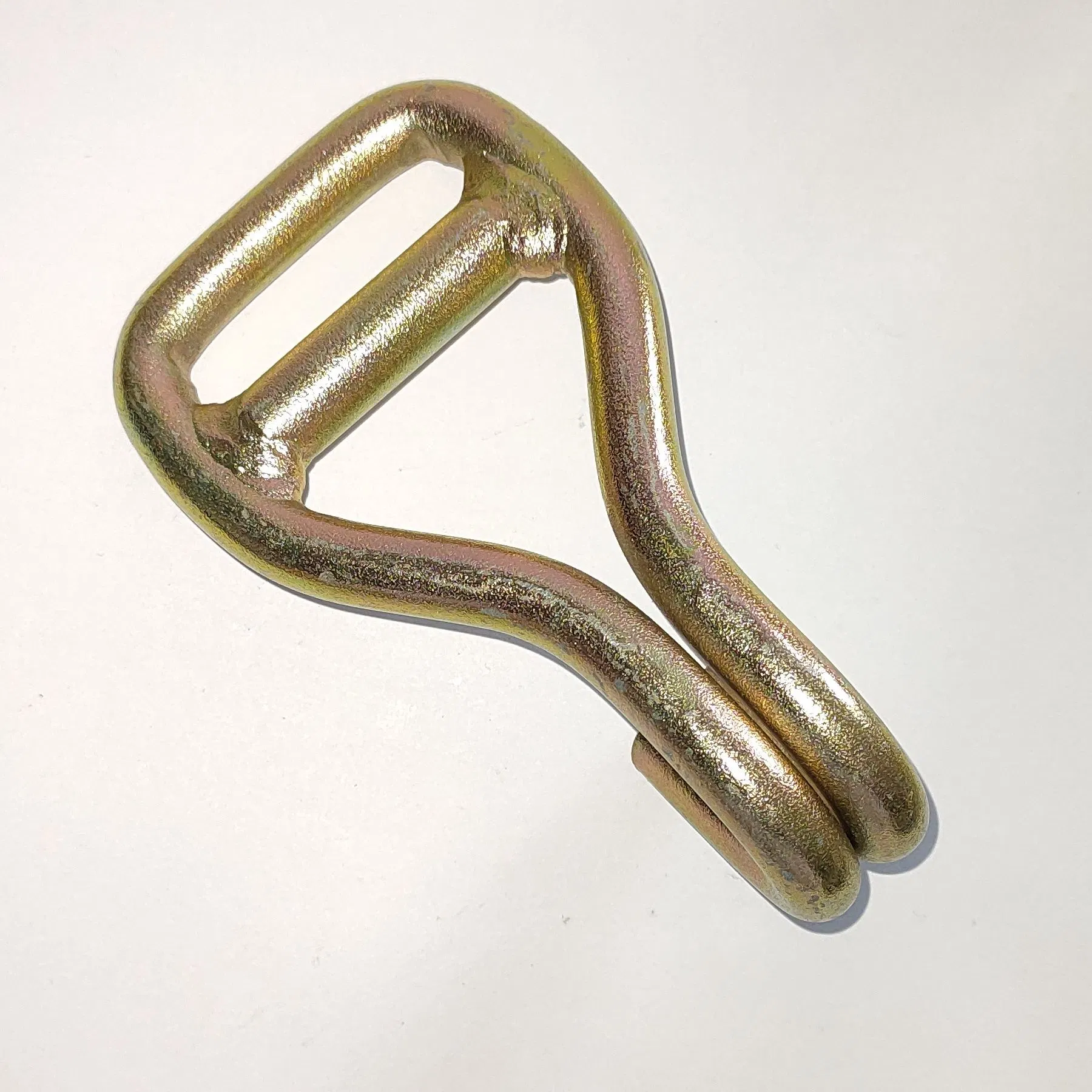 2 Inch 50mm 5t Welded Hook Double J Hook for Ratchet Tie Down