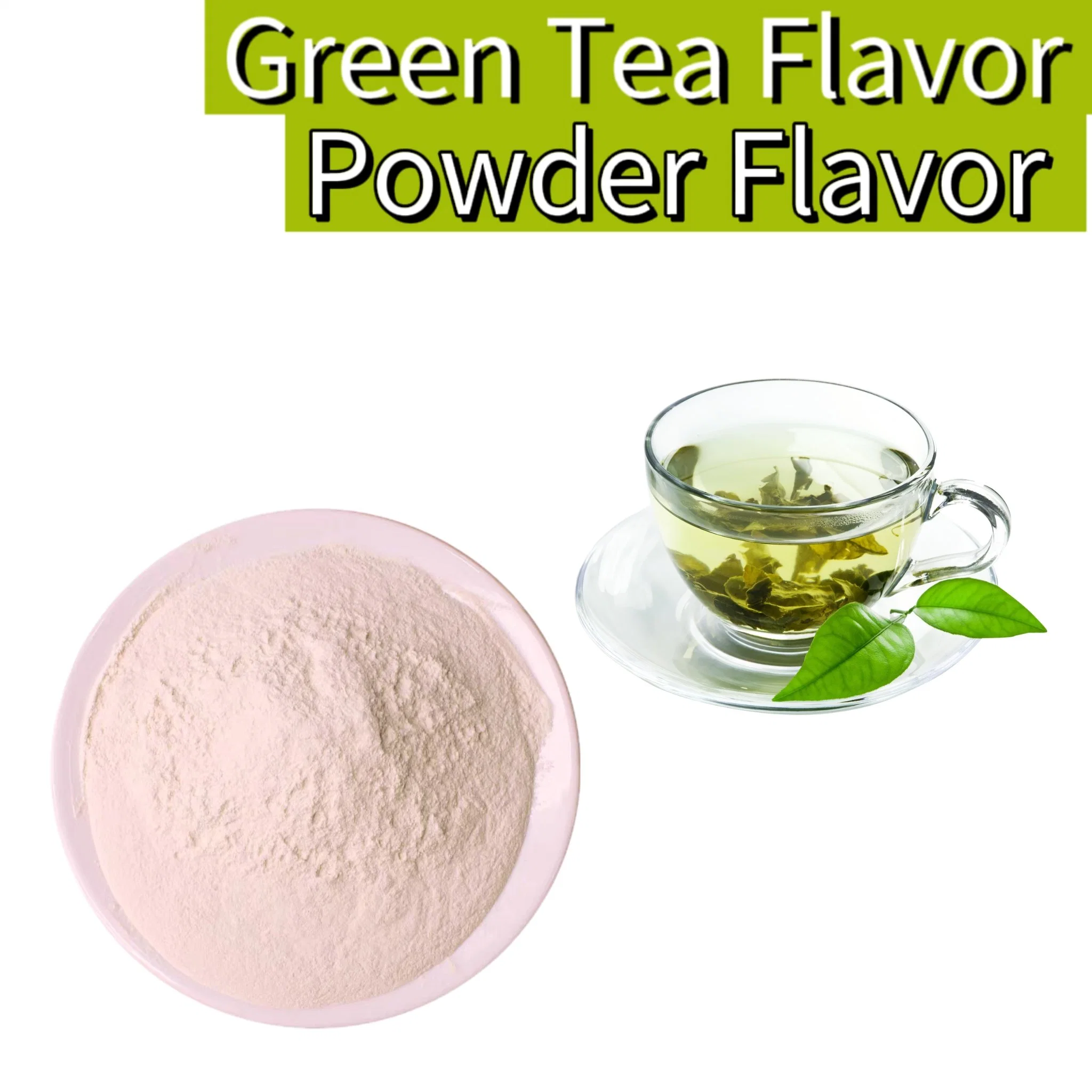 Green Tea Food Flavor Powder, for Baking, Beverages