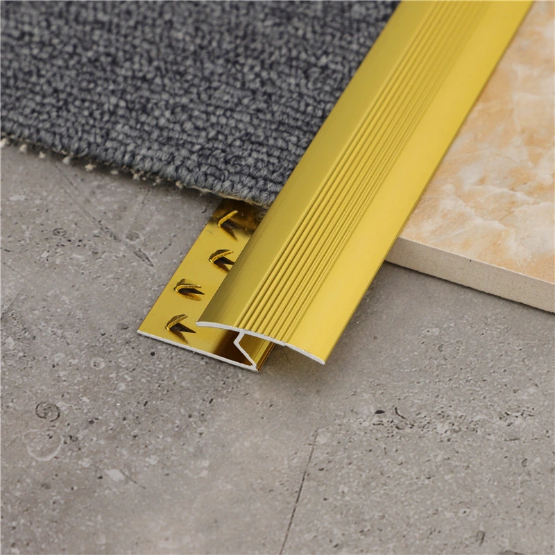 Wholesale Durable Metal Aluminum Carpet Trim Tack Transition Strips for Flooring