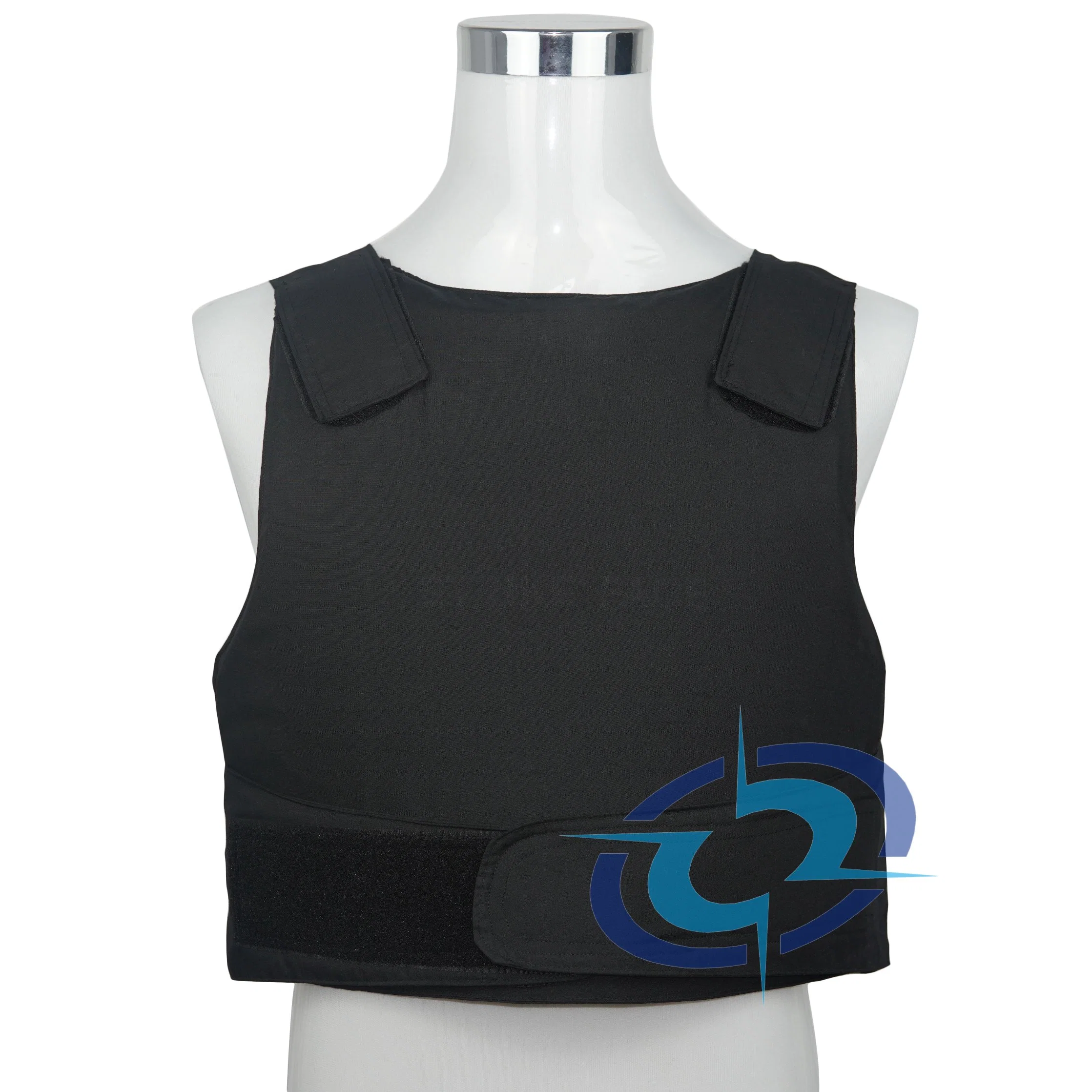 Aramida/PE Soft Ballistic Vest Nij IIIa Oculto policial combate Bulletproof Colete