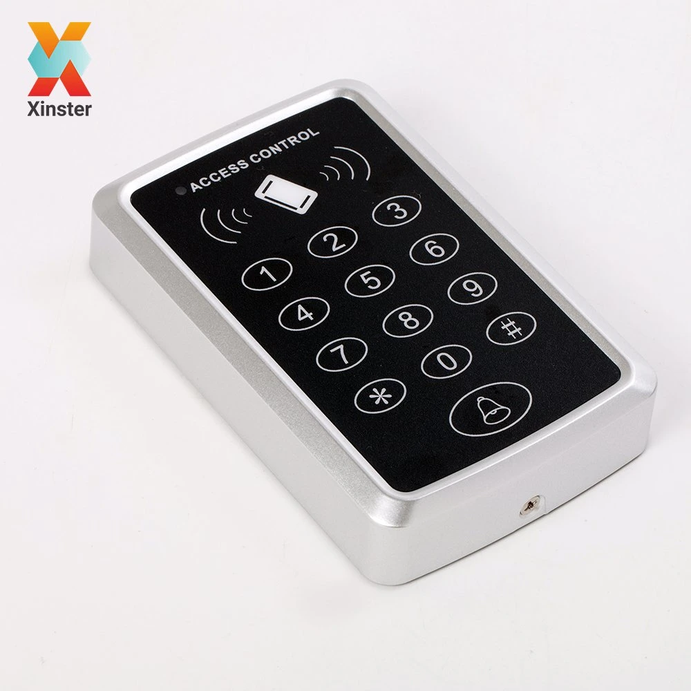 Security Door Lock Keypad Password Keyless RFID Brush Cards Access Control System for Office