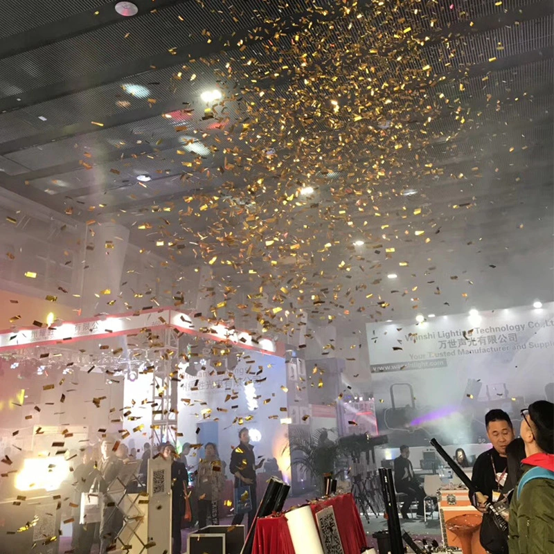 80cm DJ Disco Wedding Party Stage Confetti Cannon Equipment Paper Cannon Confetti Machine Tube