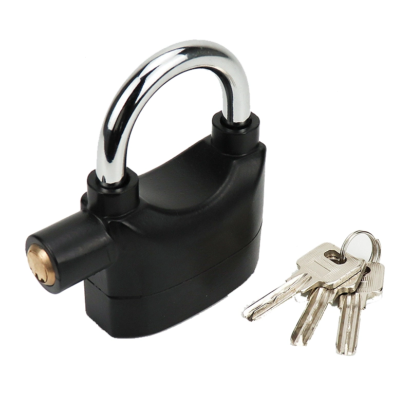 110dB Security Kinbar Anti-Theft Waterproof Motor Bicycle Lock Siren Safety Padlock Door Alarm Padock