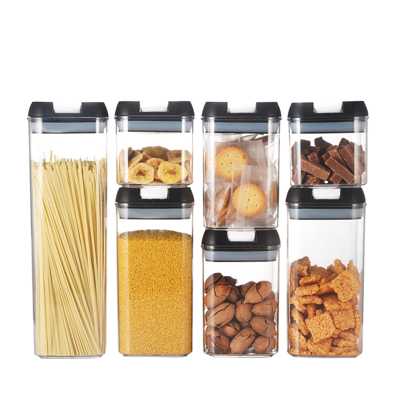 7-Piece Set Airtight Jars (BPA free)