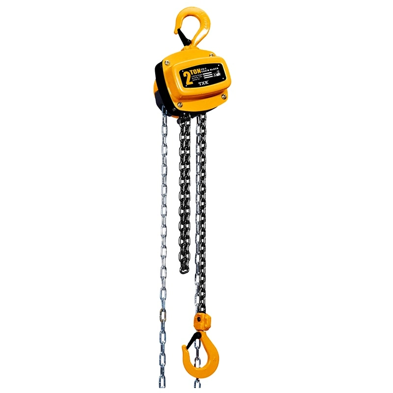 Txk 3 Ton Vital Chain Hoist Block and Tackle G80 Chain Block 20 Ton