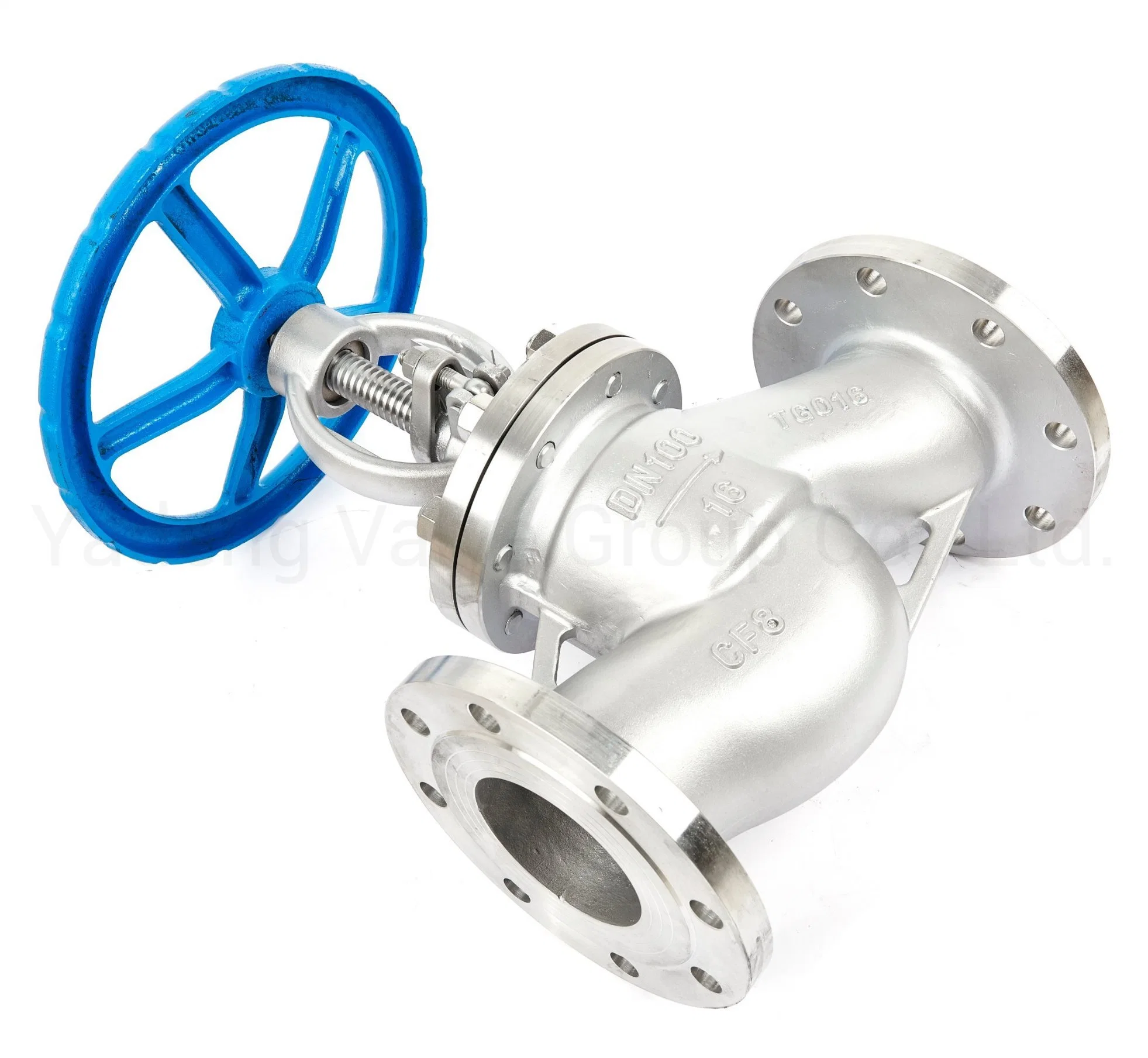 Industrial Globe Valve Stainless Steel Flange Manual Water Pipe Globe Valve