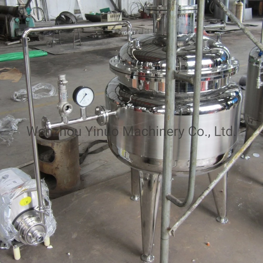 Lab Scale Pilot Ethanol Solvent Recovery Purify Jacketed Industrial Evaporator Distillation Equipments