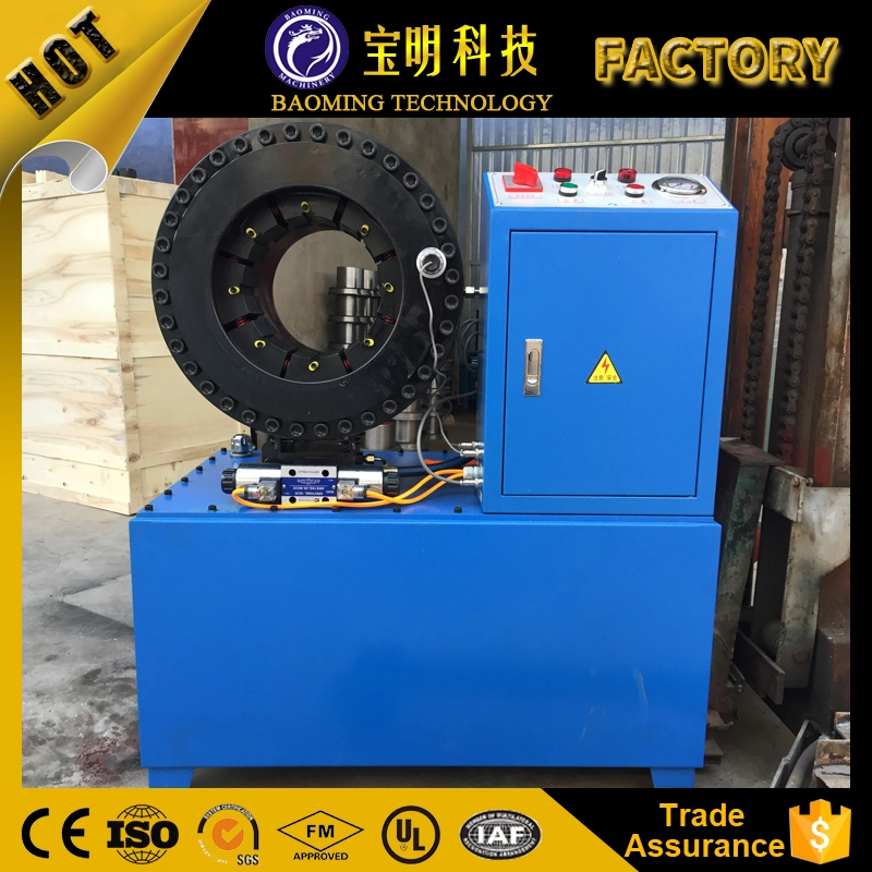 Ce ISO Qualified Automotive Hydraulic Brake Hose Crimping Machine