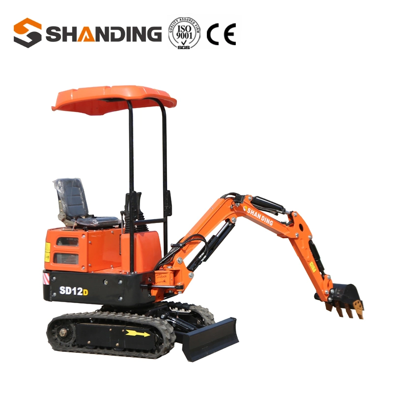 CE EPA China Mini Excavator 1 Ton 2 Ton 3 Ton 6 Ton Tracked Miniature Excavators Suitable for Family Personal Orchard/Excavators