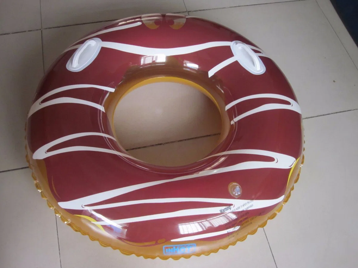 Flotadores de Piscina personalizados Juega anillo de Natación Donut con asas de Rider Juguete inflable