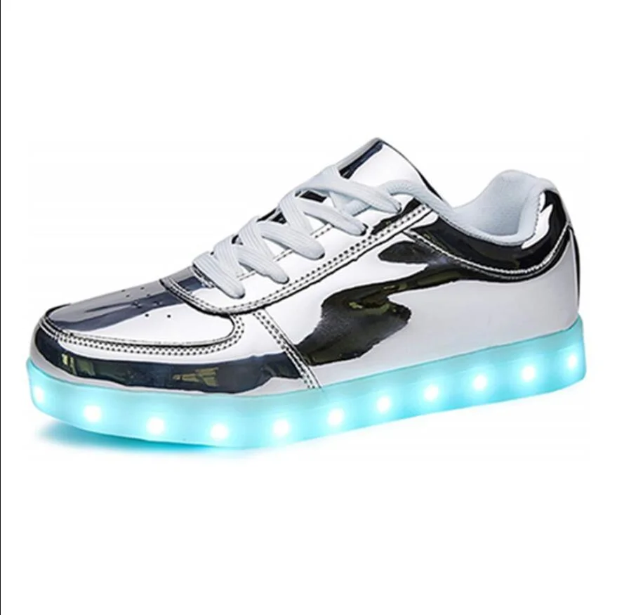 2020 USB Charging PU LED Shoes