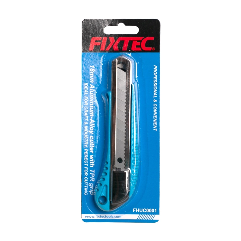 Fixtec TPR Grip 18mm Palas de aleación de aluminio cuchillo de trabajo