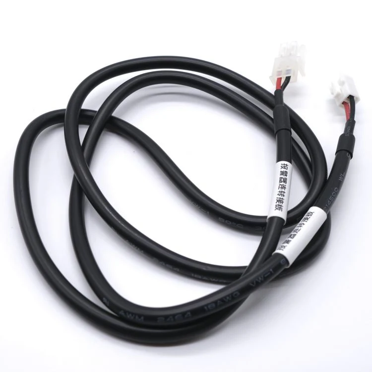 Customized Electric Connector Wiring Harness with Vh3.96 2pin Connector to Molex 5557-2pin Connector