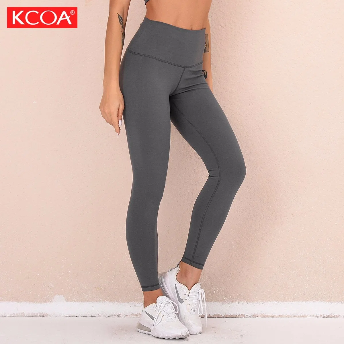 Elastic Custom Logo Workout Sets Women 2 Piece Yoga Leggings