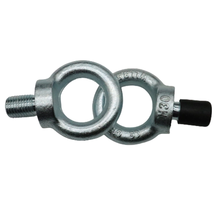 Hot Sale Electric Galvanized Lifting DIN 580 Eye Bolt with Nut Steel M6 M24