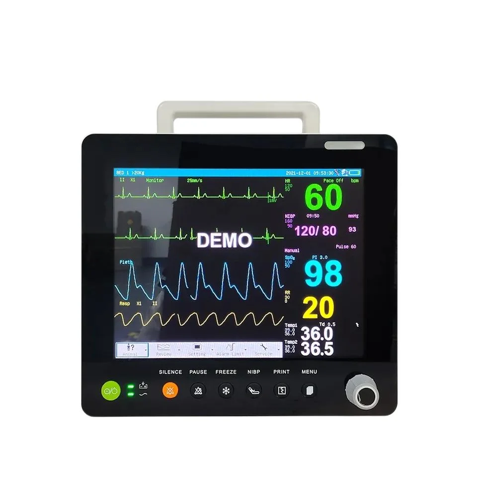 Veterinary 6 Parameters Vital Sign Devices Portable Animal Patient Monitoring Price