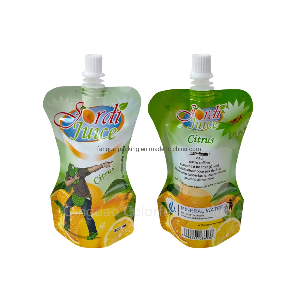 Beverage Spout Bag Custom Printed Premium Quality Recyclable