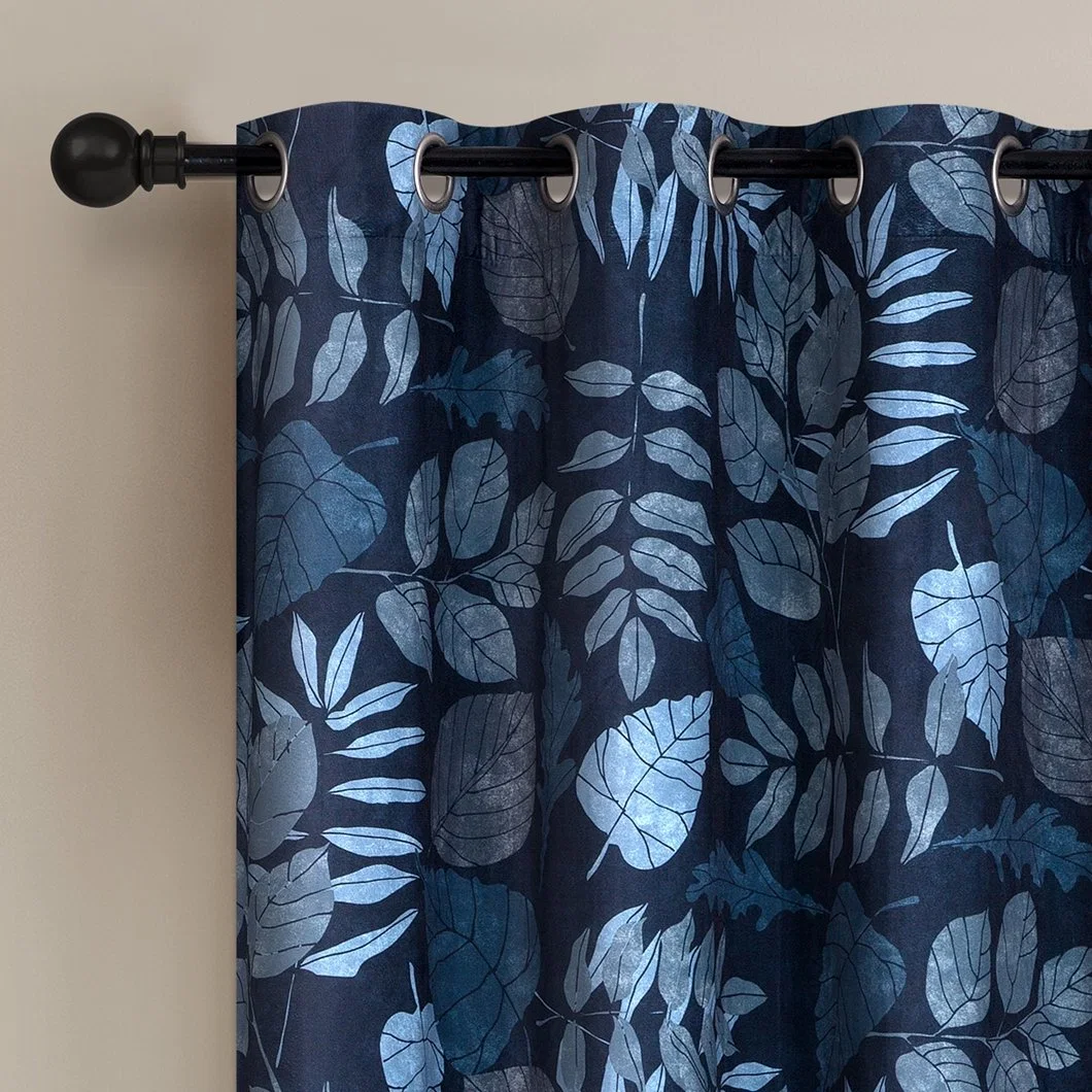 Luxury Decorative Printed Hotel Curtain France Velvet Curtains Wholesale/Supplier Blackout Window Curtains