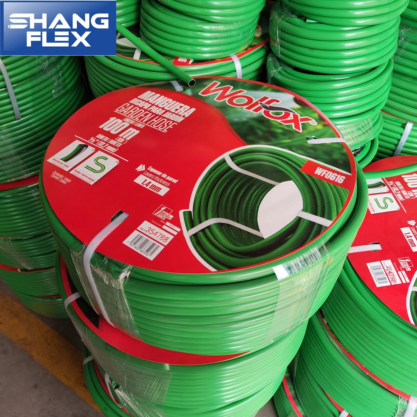 Shangflex OEM High quality/High cost performance PVC Garden Water Hose Air Gas Pipe