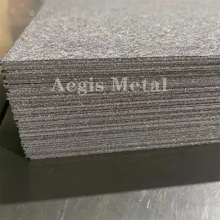 Titanium Powder Sintered Porous Metal Filter Sheet