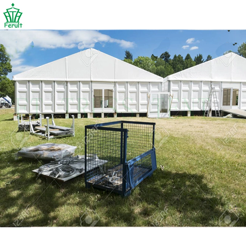 UV Protection 850g PVC Roof ABS Wall Trade Show Canopy Tents with Aluminum Pole