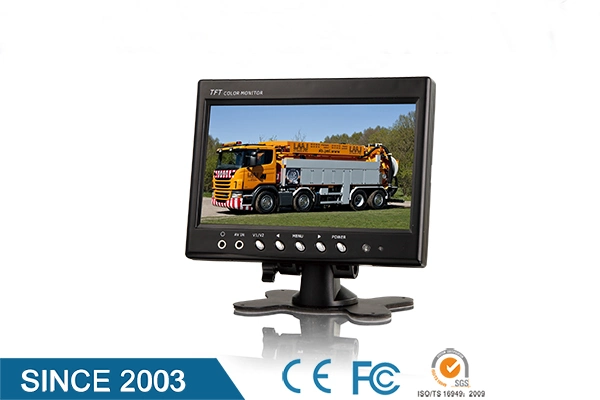 7 Inch Rearview Monitor for Bus, Truck