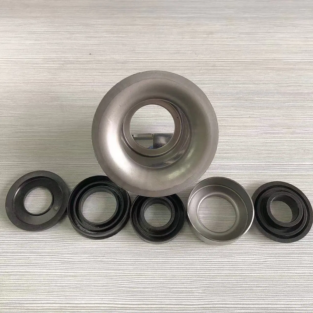 Tk Type Idler Roller Accessories Combination Set Bearing Housing with 6206 Sealing Kits