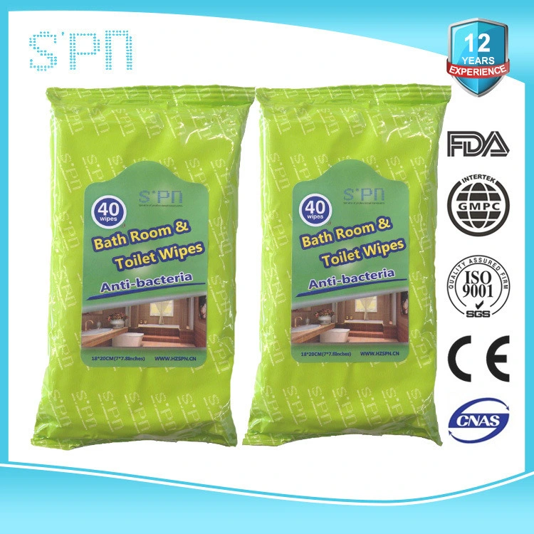 Special Nonwovens Hypoallergenic Safe Recyclable and 100% Degradable Disinfect Soft Moisturizing and Sanitizing Wet Wipes