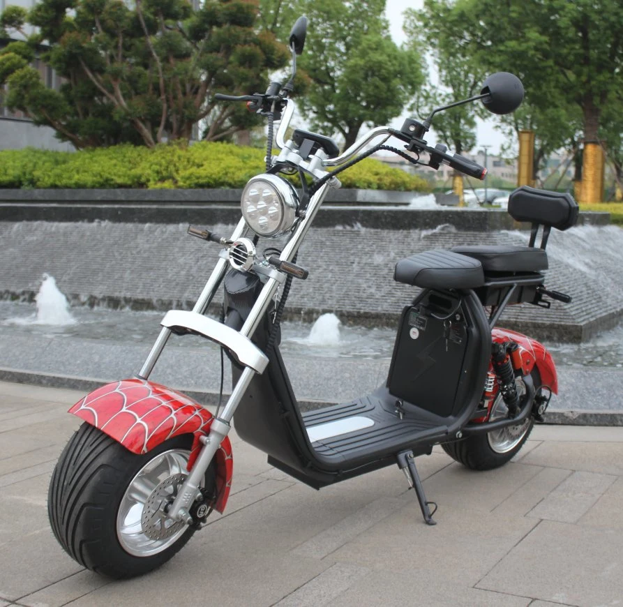 EEC CE Available 1500W 2000W Motor Patinete Eletrico 60V Electric Citycoco Scooter