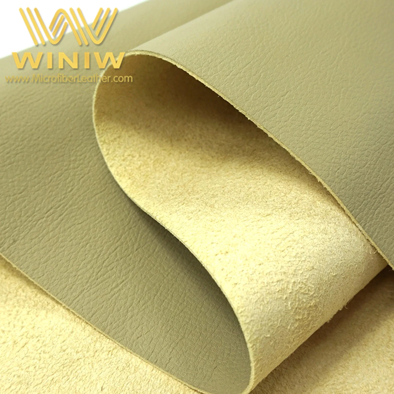 Thin Section High Quality Faux Synthetic Leather Microfiber Fabric Upholstery for Car Seats