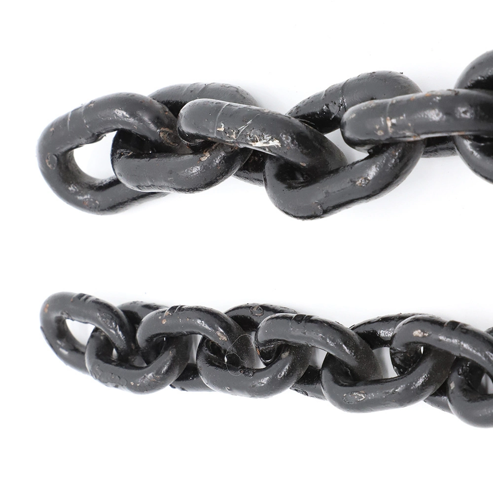 DIN En818-2, GB_T 12718, G80 Black Alloy Steel Mining Chain