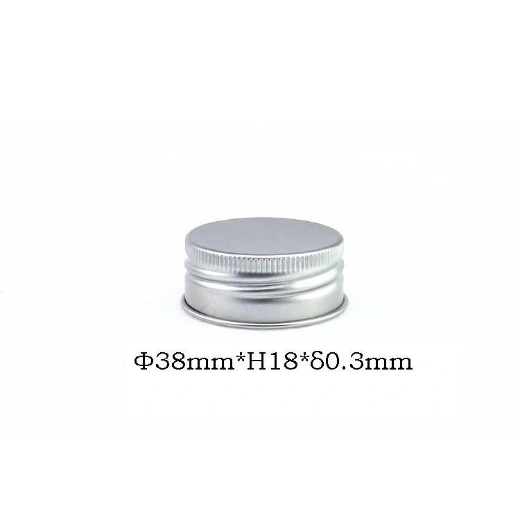 Rose Gold Aluminum Plastic Disc Cap for Personal Care Bottle