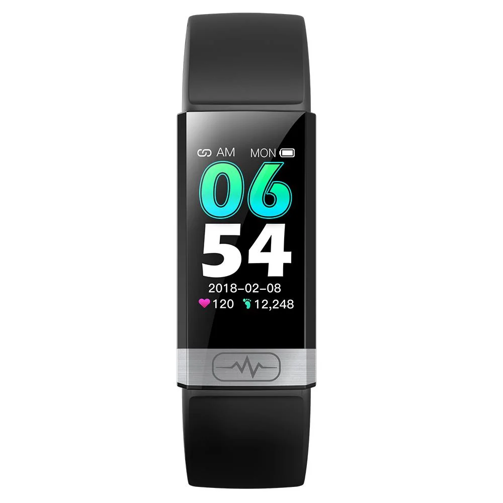 Neues Design Körpertemperatur Herzfrequenz Blutzucker-Monitoring-EKG PPG Bluetooth Sport Fitness Smart Bracelet TK31