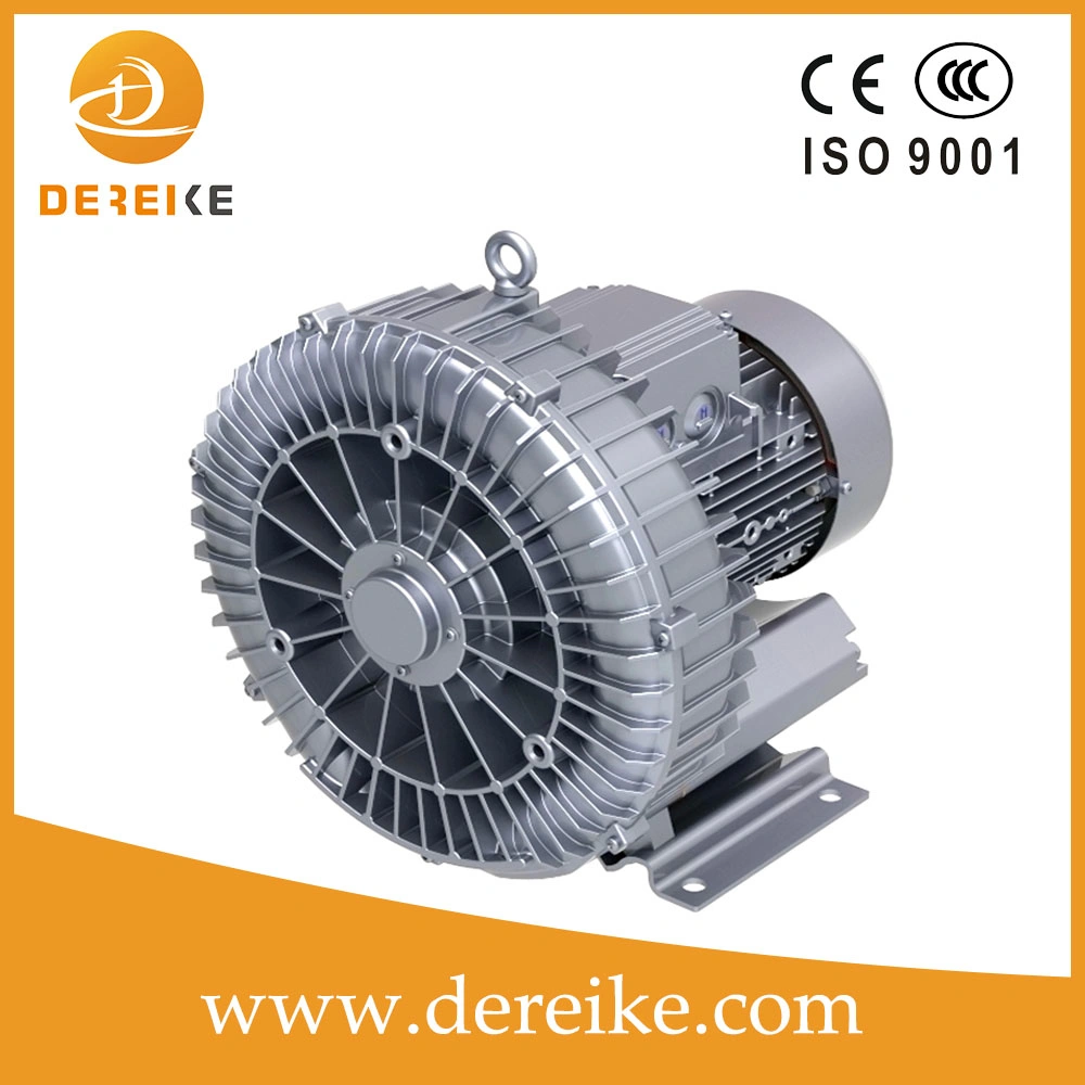 8.5kw Dereike Side Channel Blower Air Blower for Material Pipeline Transportation Made in China