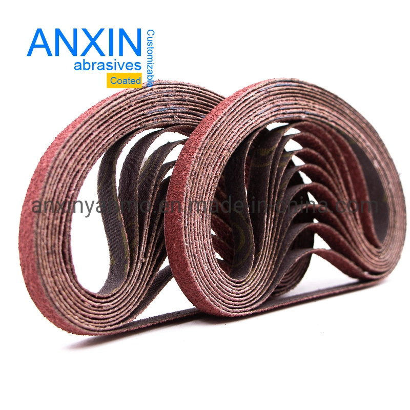 60 Grit 10*330mm Ceramic Abrasive Sanding Belts for Polishing Wood Stainless Steel Metal Surface Grinding and Rust Removing