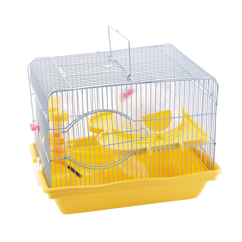 Comercio al por mayor de productos de alta calidad mascota Hamster de acrílico transparente de la casa de la jaula para mascotas jaula Hamster plegable Pet Carrier