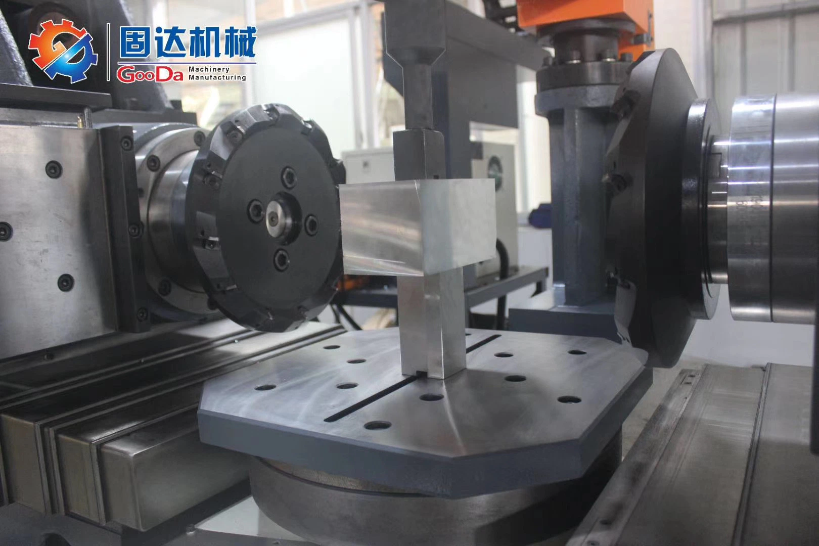 Duplex Horizontal Face Miiling-CNC Duplex Milling Machine-Two Spindle Milling Machine-Double Head Face Millinig