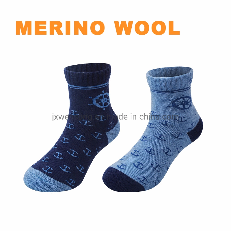 Cheap Custom Australian Thermal Hiking Crew Merino Wool Socks for Kids