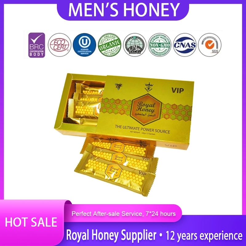 Golden Branded Natural Organic Honey for Man Etumax VIP Royal Honey