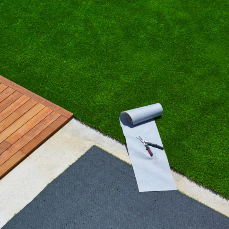 Artificial Customized 2022 Anti-Slide Grass Adjustable Plastic Floor Tile Carpet Outdoor