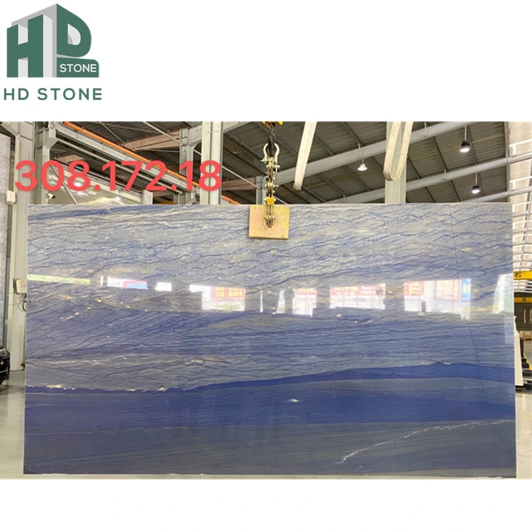 Luxury Azul Macaubas Blue Marble Granite