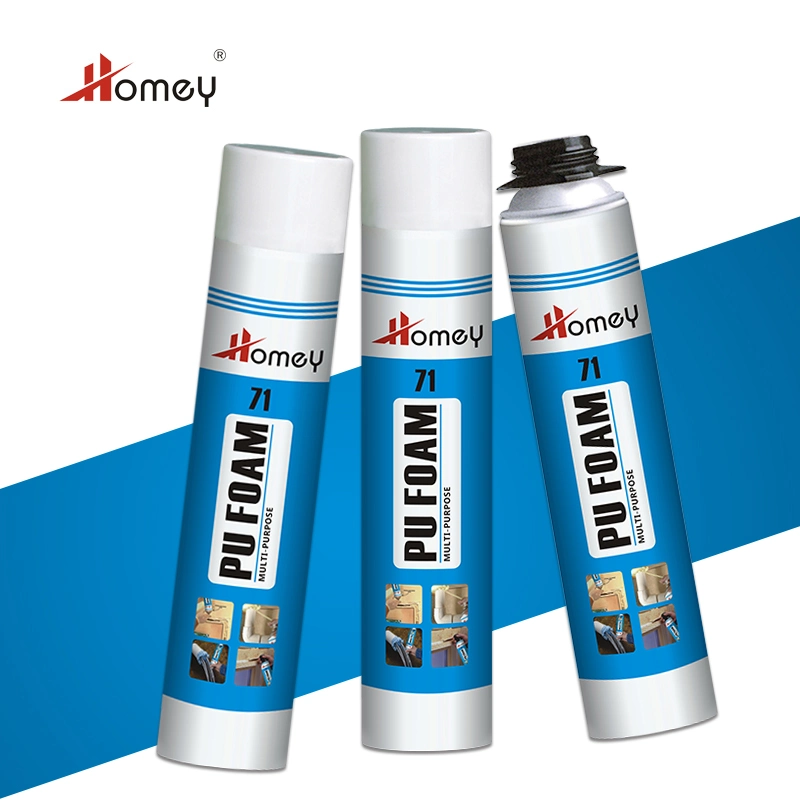 Homey Customized Brand Ready to Use Door Frame Fixing Economical PU Foam Spray